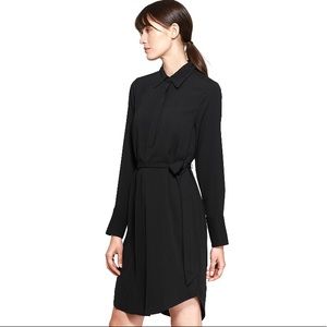 Who What Wear Long Sleeve Button Sown Dress Small